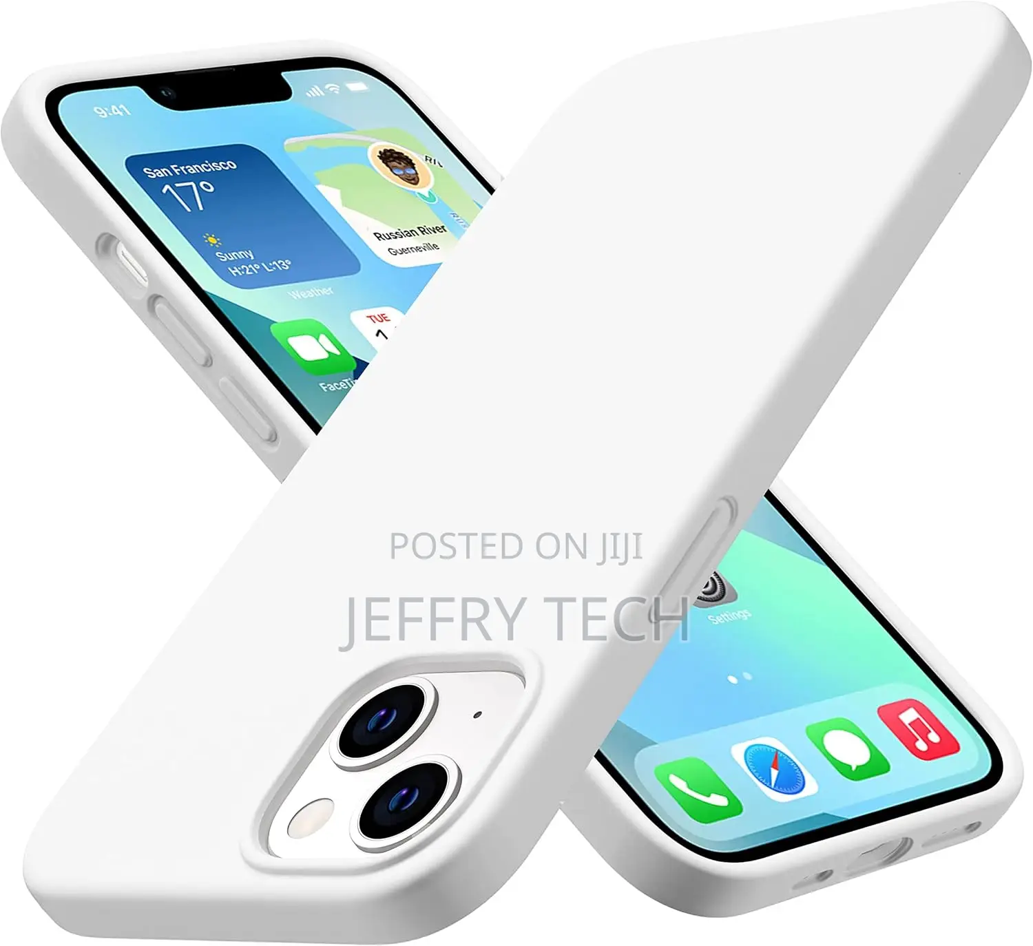 Cellever Heavy-Duty Silicone Case for iPhone 13 With Lining