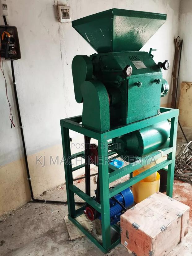 Complete Grade 1 Maize Flour Milling Set – Crusher + Roller Mill