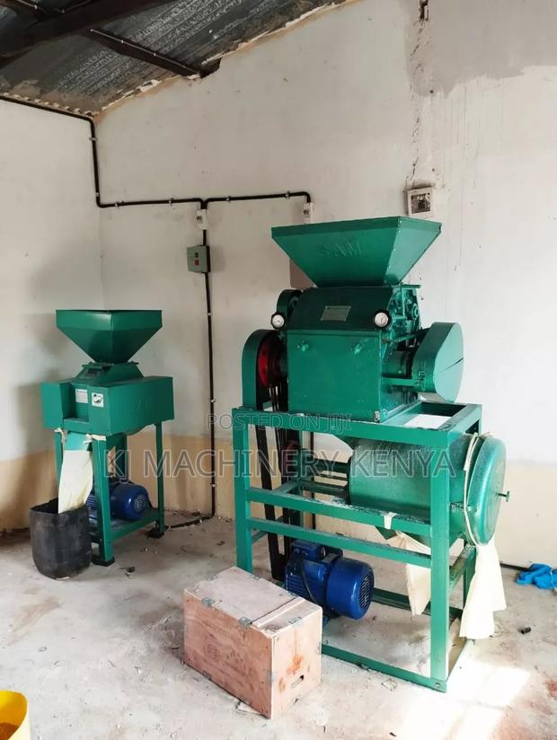 Complete Grade 1 Maize Flour Milling Set – Crusher + Roller Mill - thumbnail 2