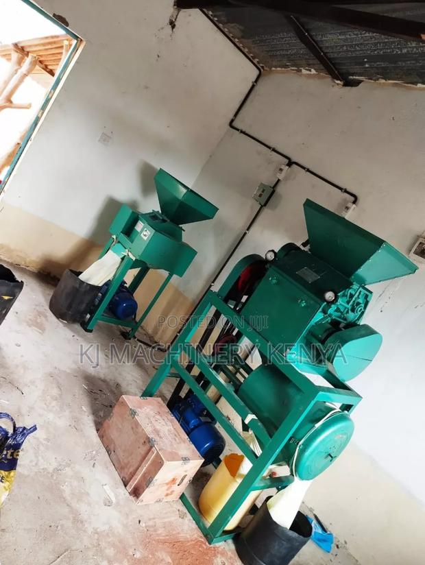 Complete Grade 1 Maize Flour Milling Set – Crusher + Roller Mill - thumbnail 4