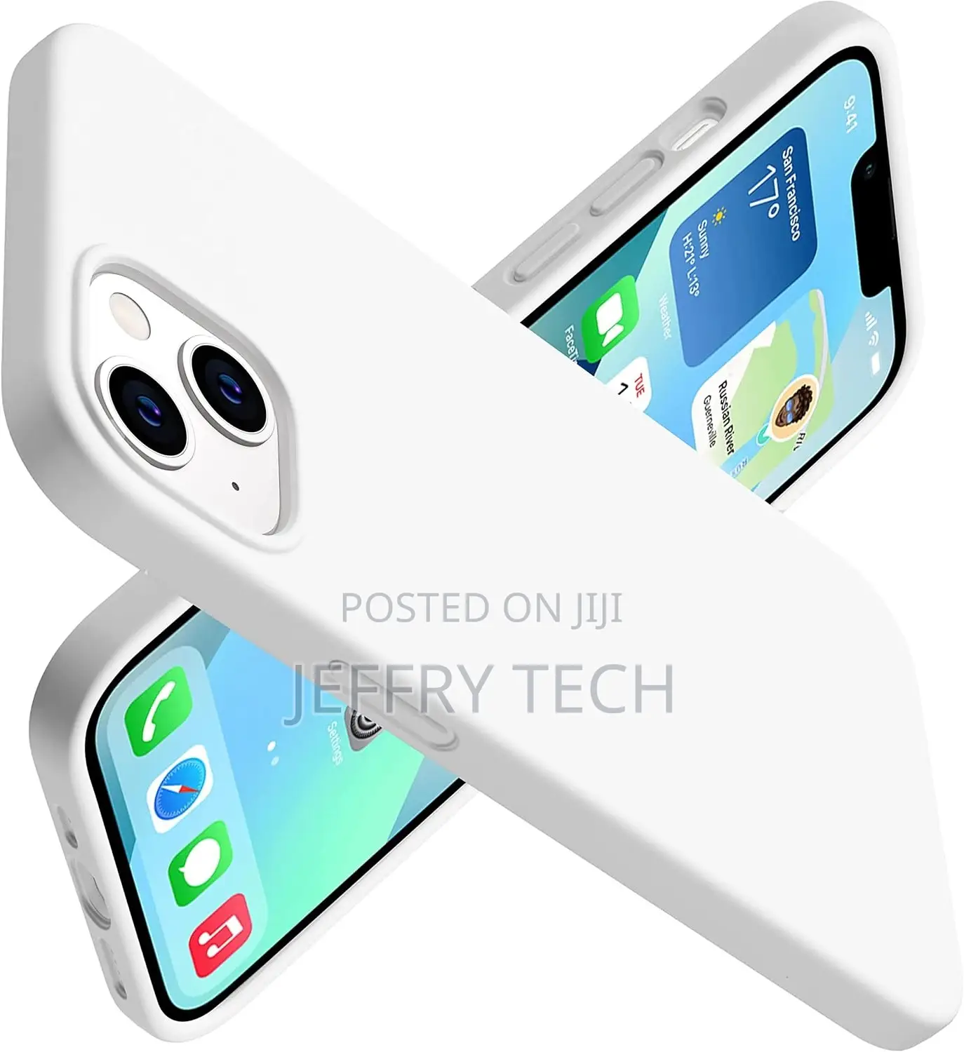 Cellever Heavy-Duty Silicone Case for iPhone 13 With Lining