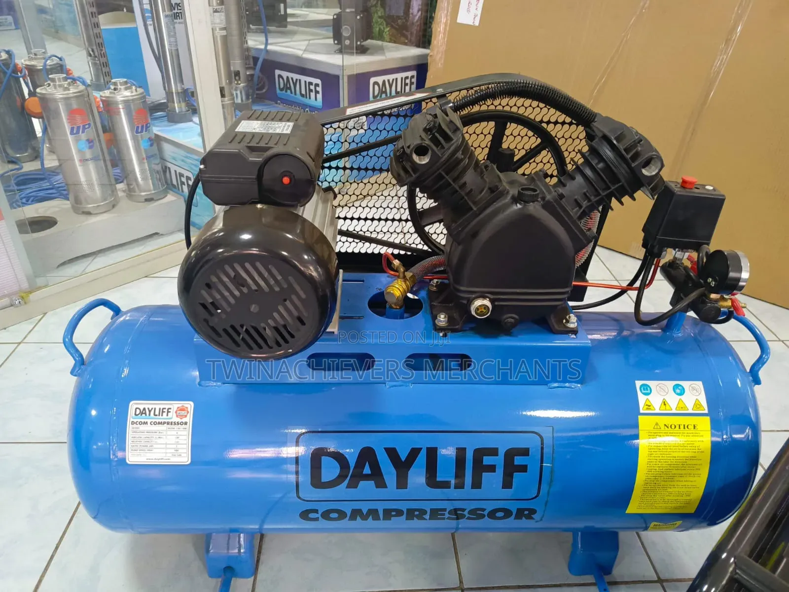 Dayliff Electric Air Compressor 120ltrs