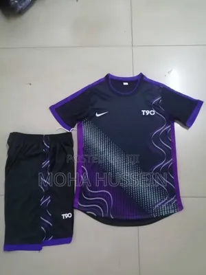 Purple T90 Nike Socccer Jerseys