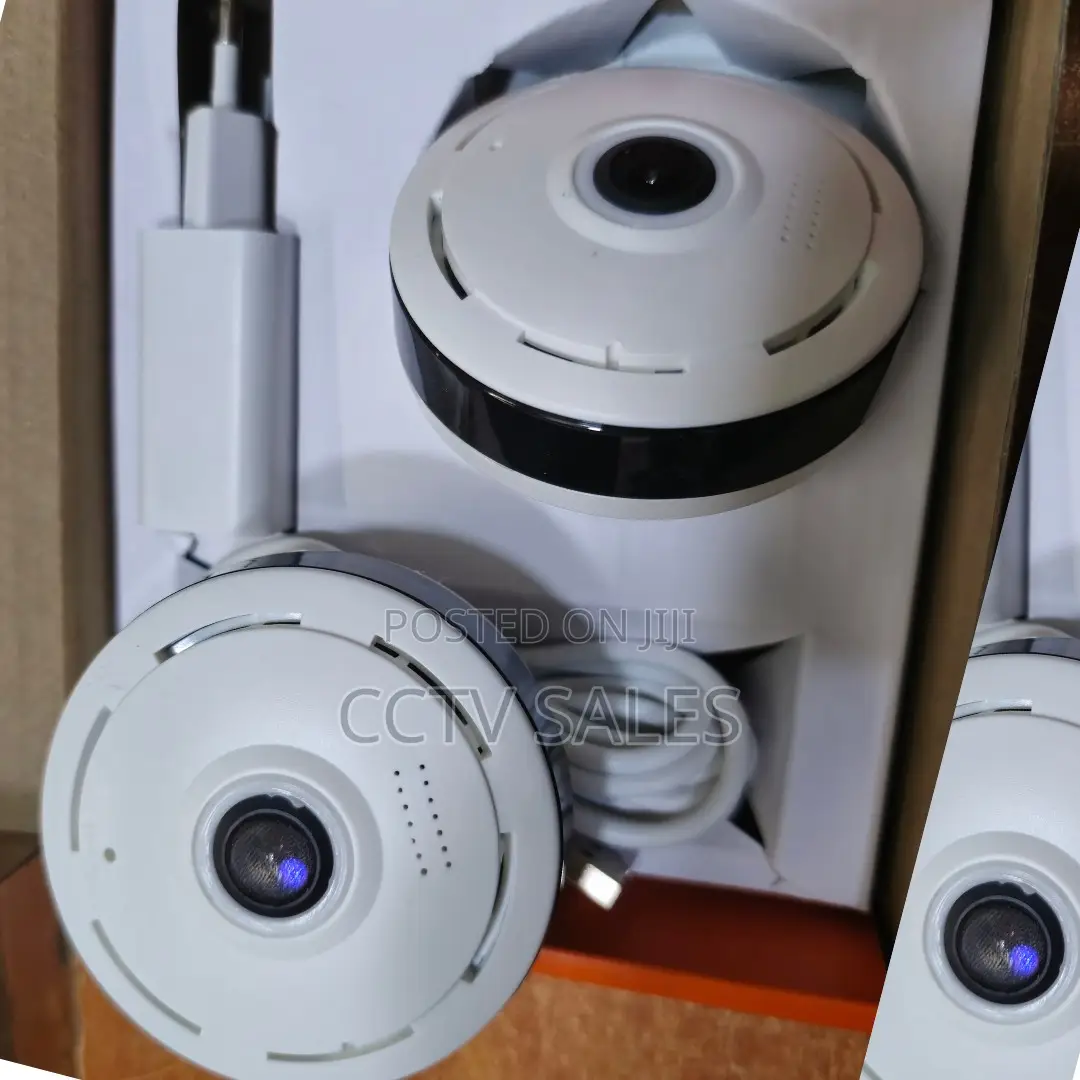 Wireless Wi-Fi Ahd V380 Pro Nanny Fisheye CCTV