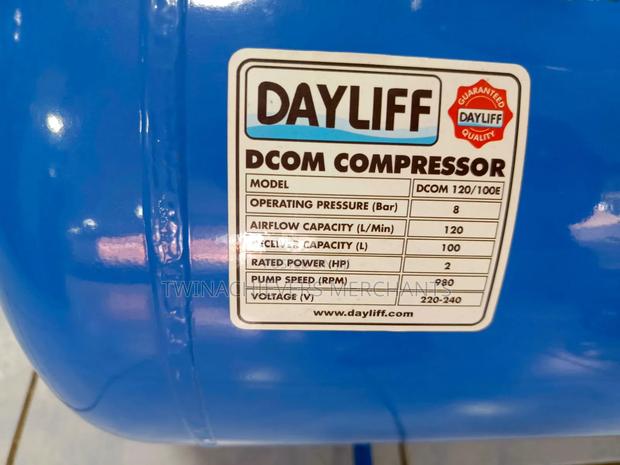 Dayliff Electric Air Compressor 120ltrs - thumbnail 2