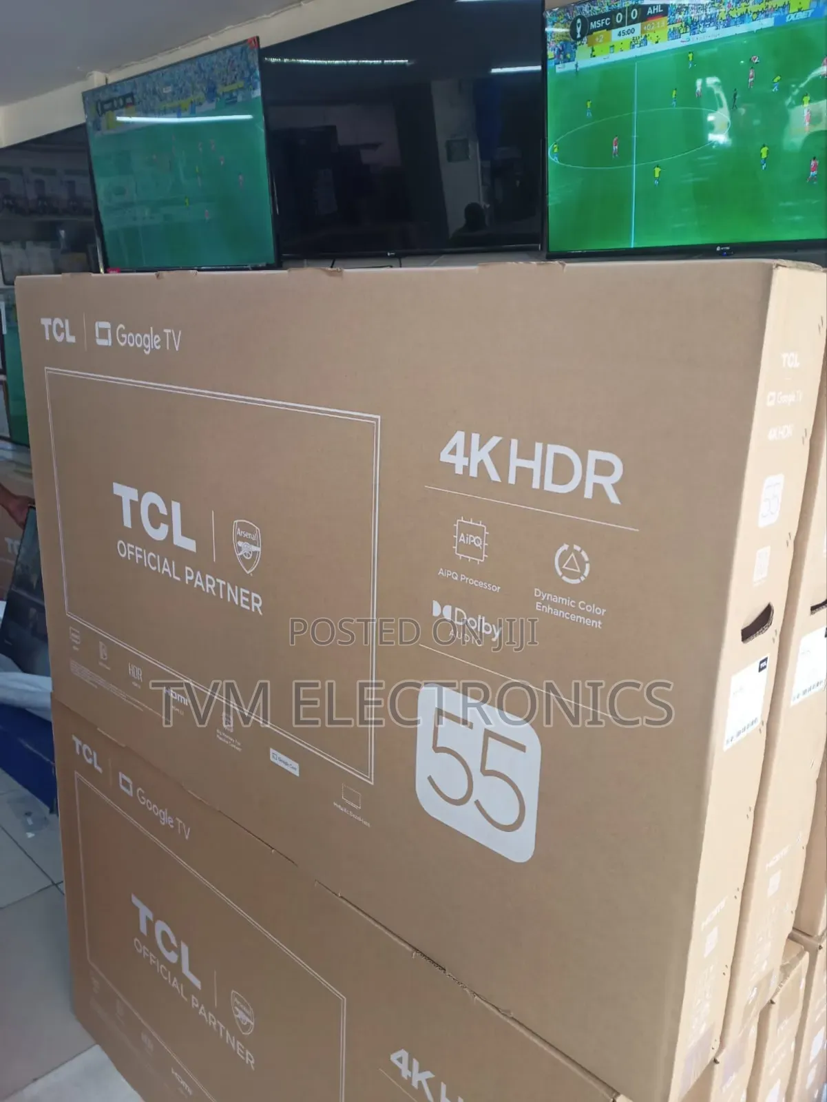 TCL 55" V6c( New 2025) HDR Google Tv