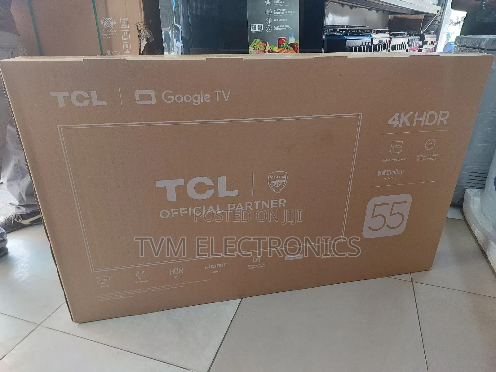 TCL 55" V6c( New 2025) HDR Google Tv