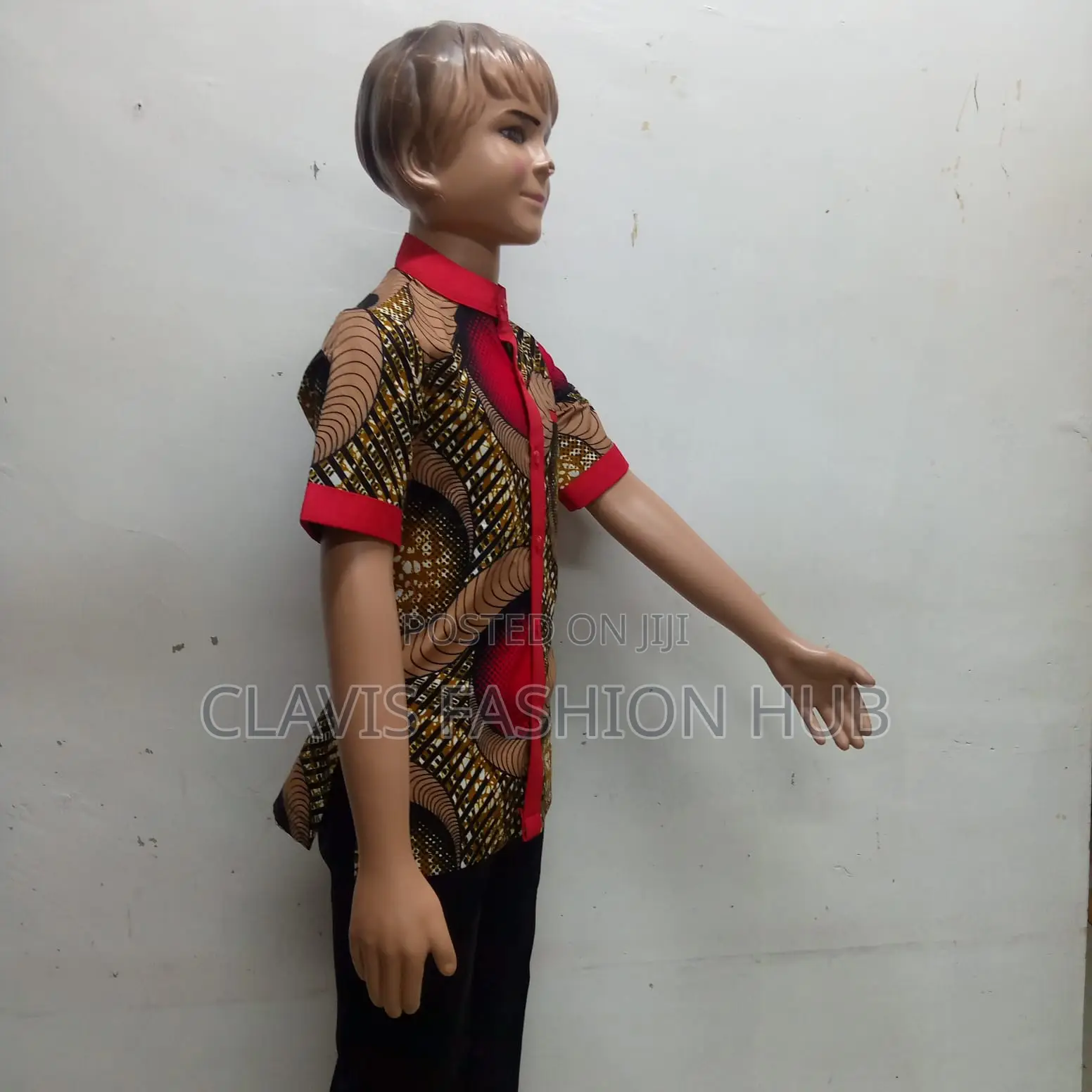 Readymade Boys Ankara Shirt