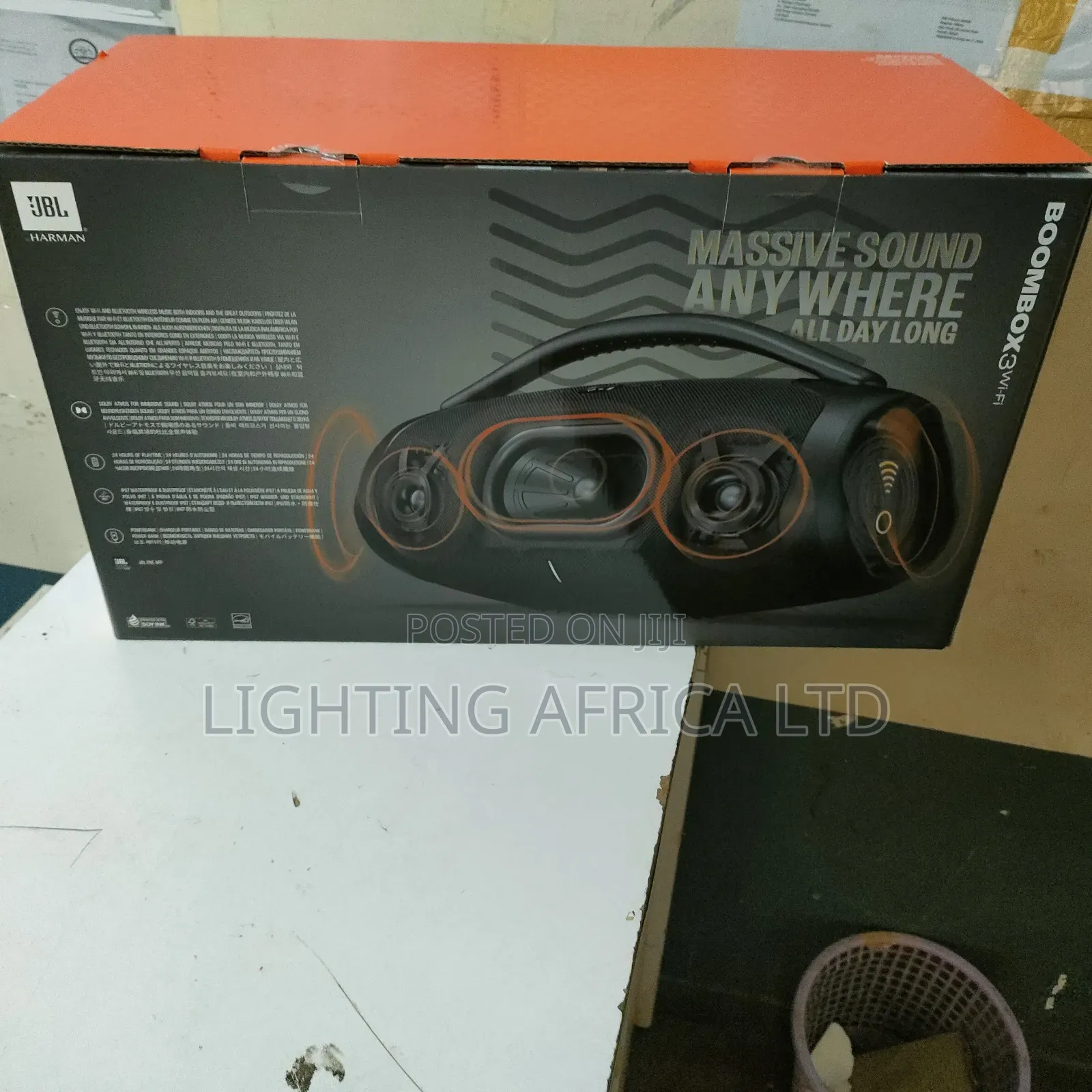 Boomer Box JBL Speaker Wifi Enabled