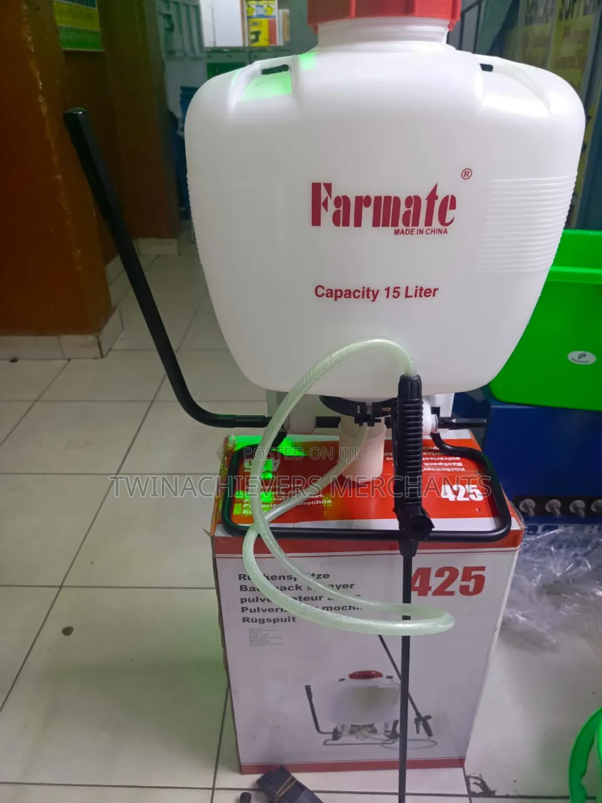 Farmate Backpack Knapsack Sprayer/15ltrs Knapsack Sprayer