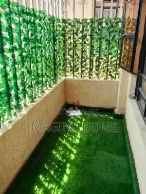 Light/Dark Balcony Green Fences