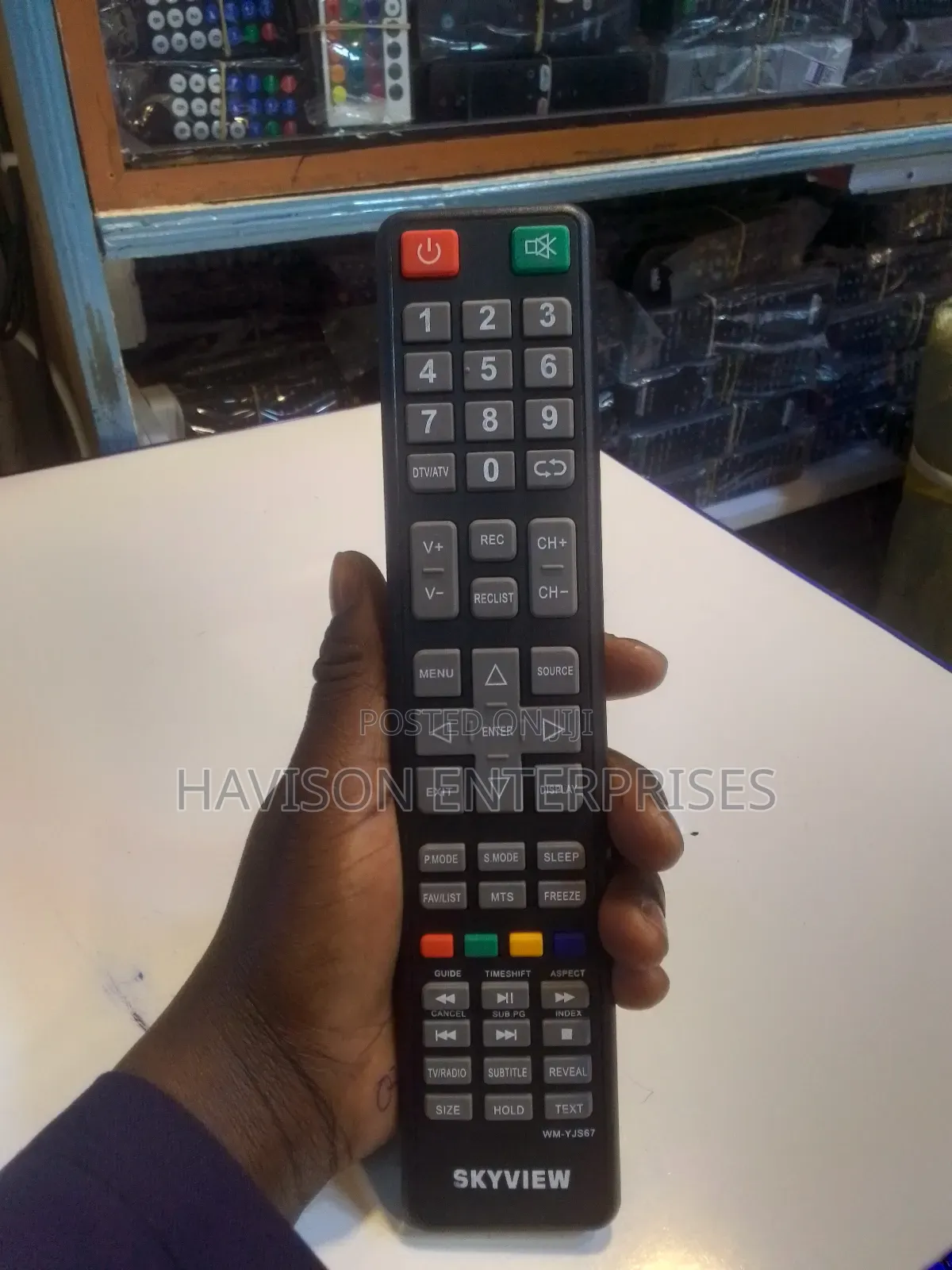 Sky View Digital Tv Remote