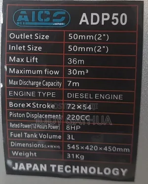 Diesel Water Pump 2"