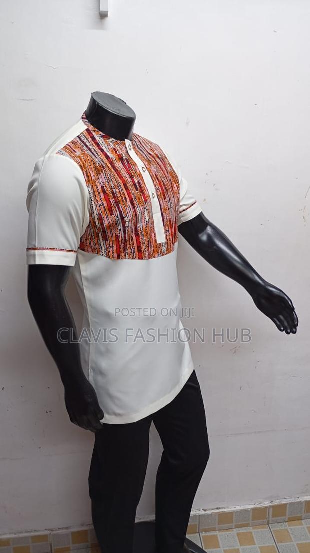 Short Sleeve African Shirt - thumbnail 2