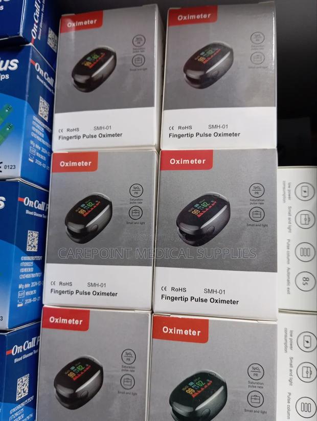 Fingertip Pulse Oximeter - main view