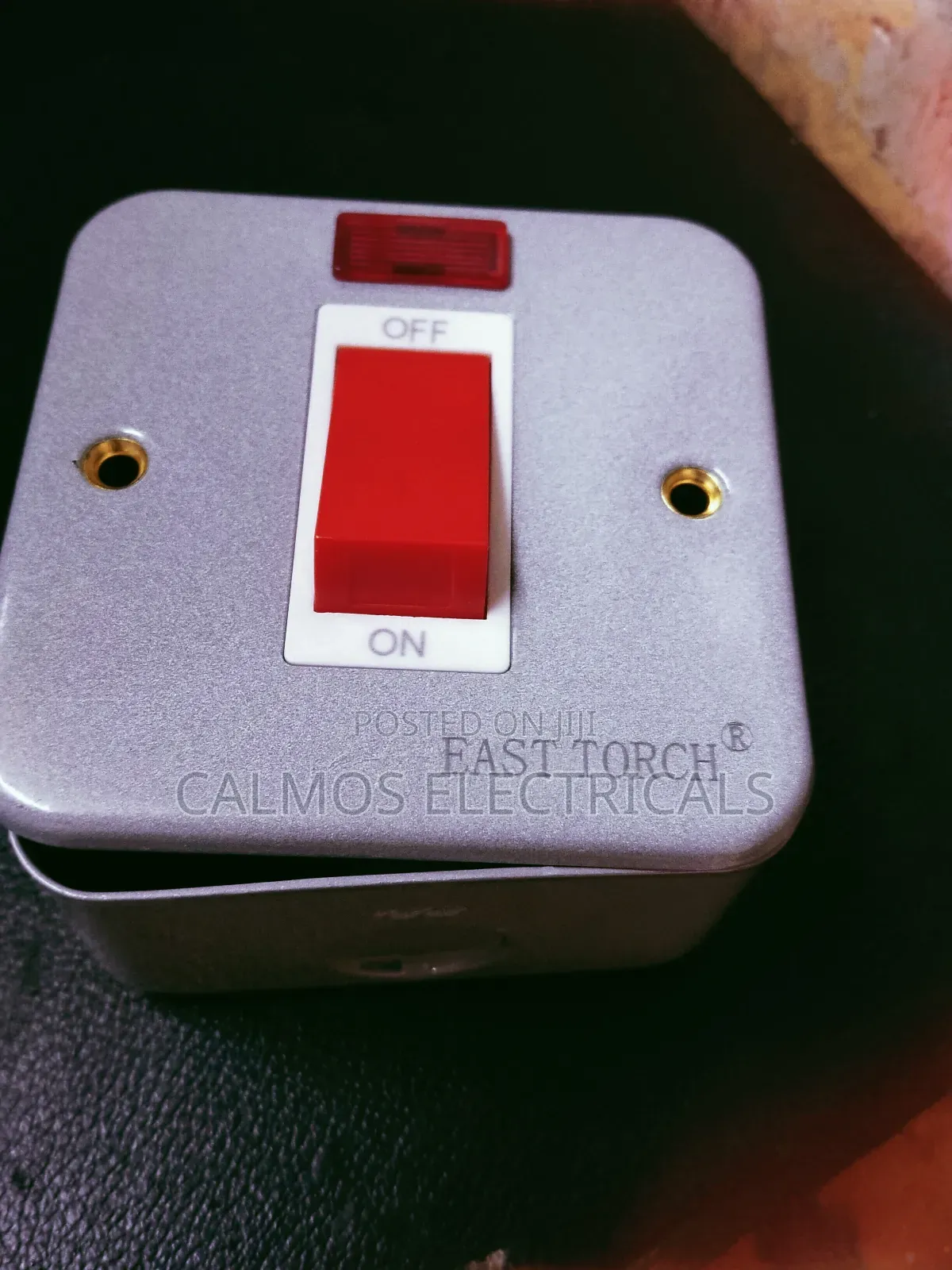 Metal Water Heater Switch