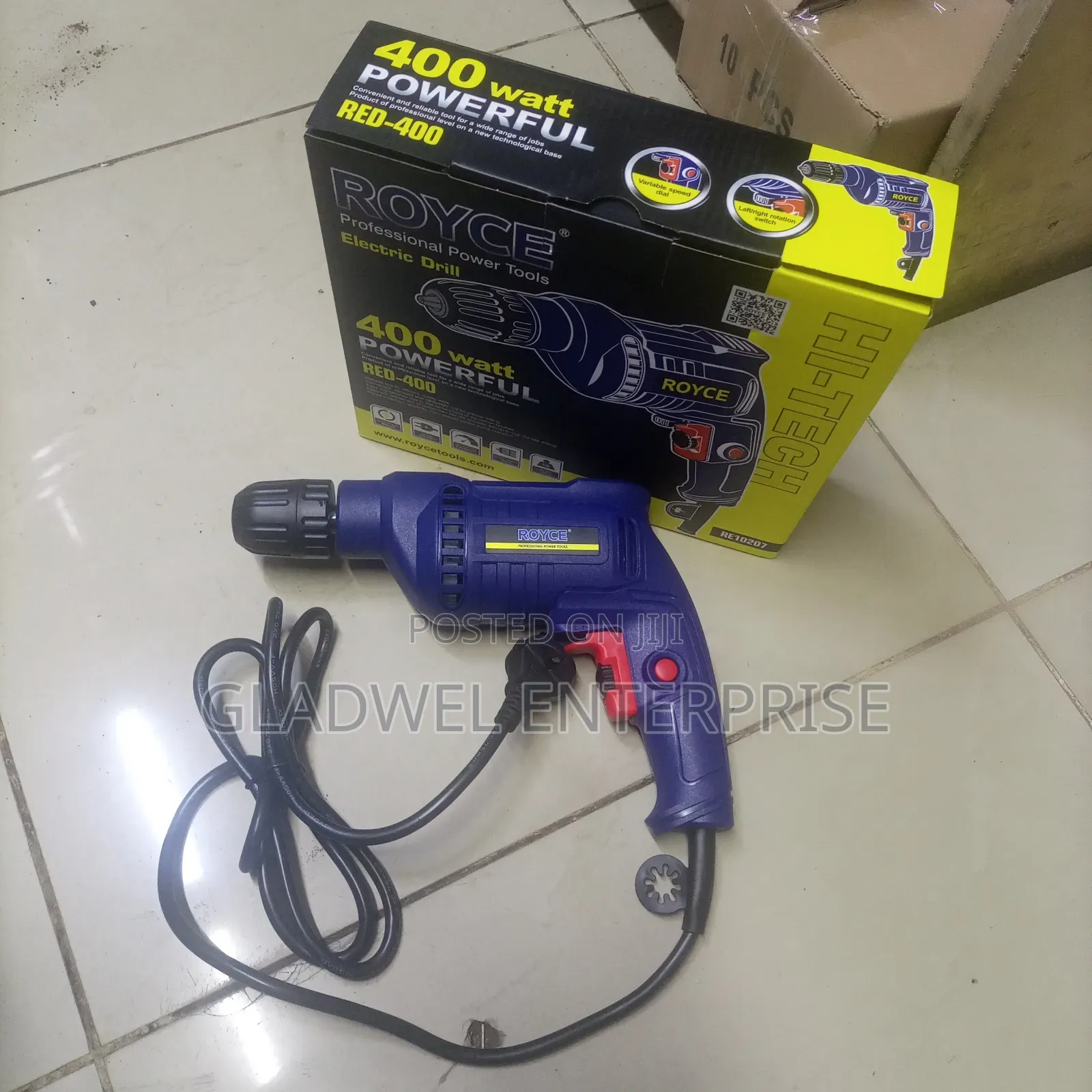 Royce Corded Drill 400watts