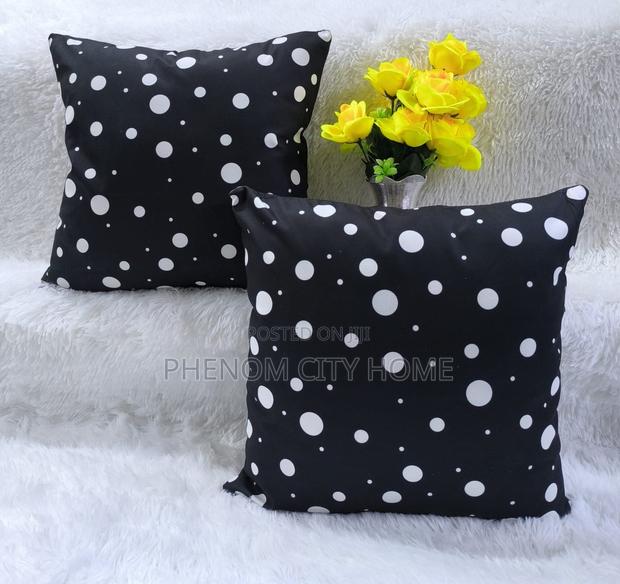 Elegant Dotted Throwpillow Covers - main view