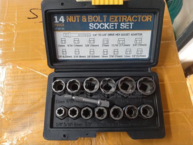 14pcs Bolt And Nut Extractor Socket Set - main view