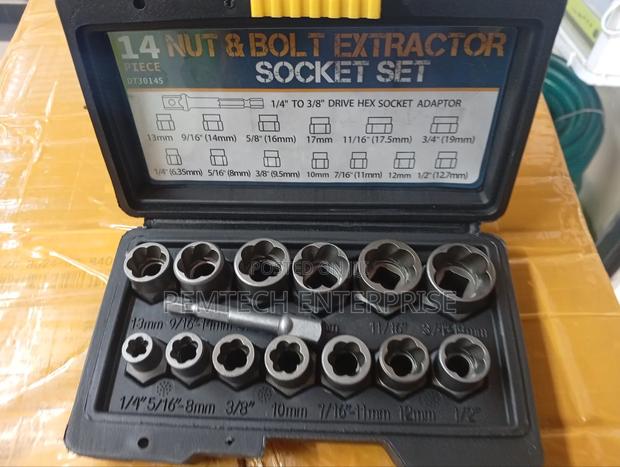 14pcs Bolt And Nut Extractor Socket Set - thumbnail 5