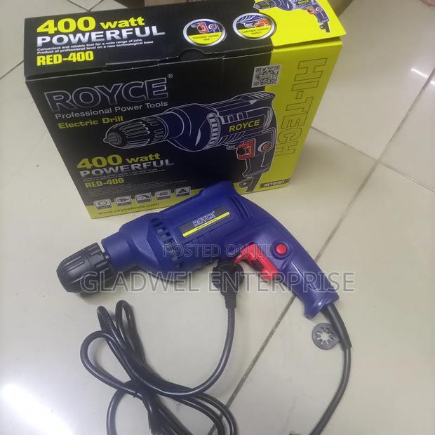 Royce Professional Power Tool Electric Drill 400watts