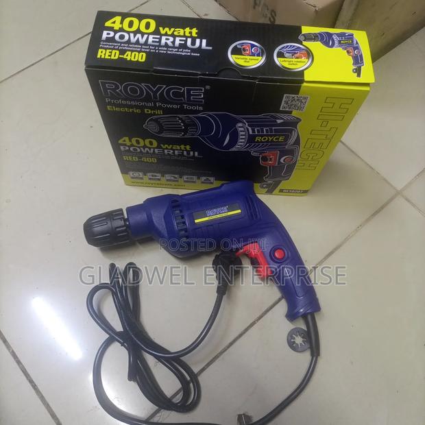 Royce Professional Power Tool Electric Drill 400watts - thumbnail 2