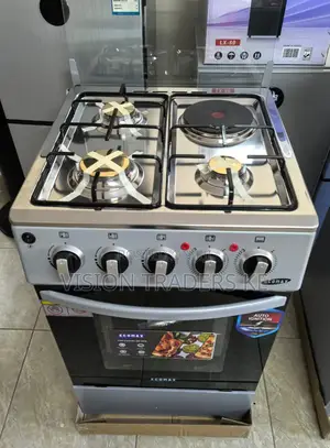 50*55 Ecomax 3+1 Standing Cooker With Electric Oven