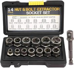Bolt Extractor Kit,14 PCS Nut Extractor Socket - thumbnail 2