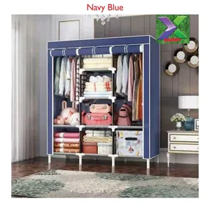 Portable Metallic Wardrobe