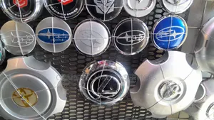 Subaru Wheel Hub Caps (Blue, Silver ,Blacked)