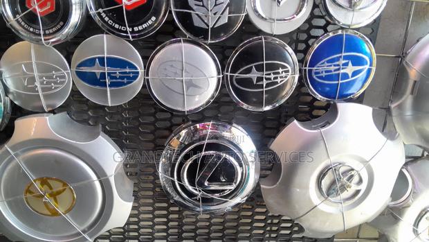 Subaru Wheel Hub Caps (Blue, Silver ,Blacked)