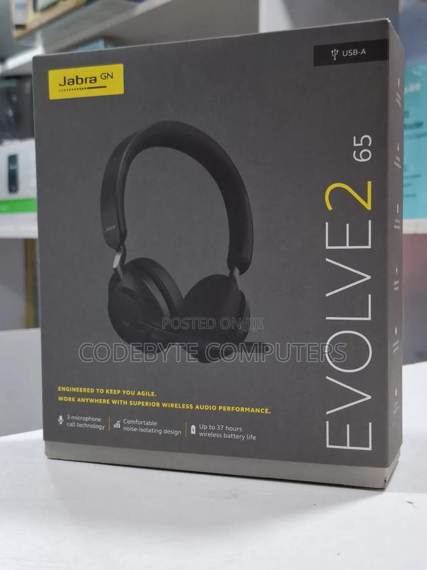 Jabra Evolve 2 65 Headphones ||Jabra Evolve 2 65