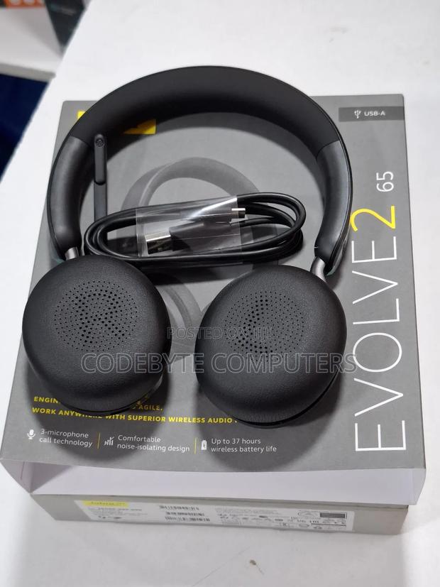 Jabra Evolve 2 65 Bluetooth Jabra Evolve 2 65 Wireless - thumbnail 3