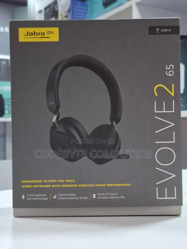 Evolve 2 65 Jabra Headset - thumbnail 3