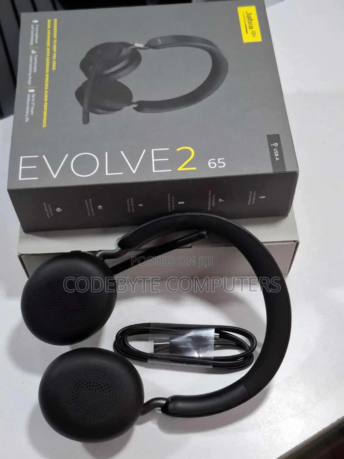 Evolve 2 65 Jabra Headset
