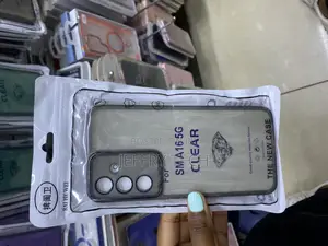 Qinouk Samsung Galaxy A16 5g Gray Clear Case Soft Tpu