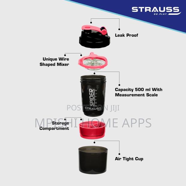 Protein Shaker Bottle 500ml - thumbnail 5
