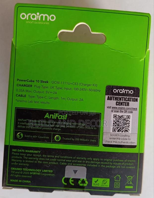 Oraimo Charger - thumbnail 3