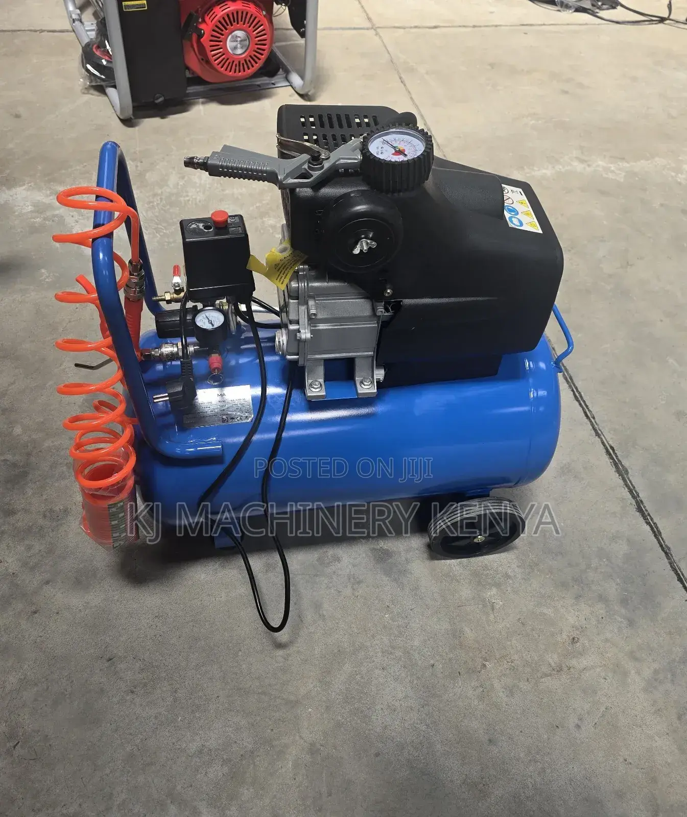 Air Compressor, 50litres, Electric Powered,