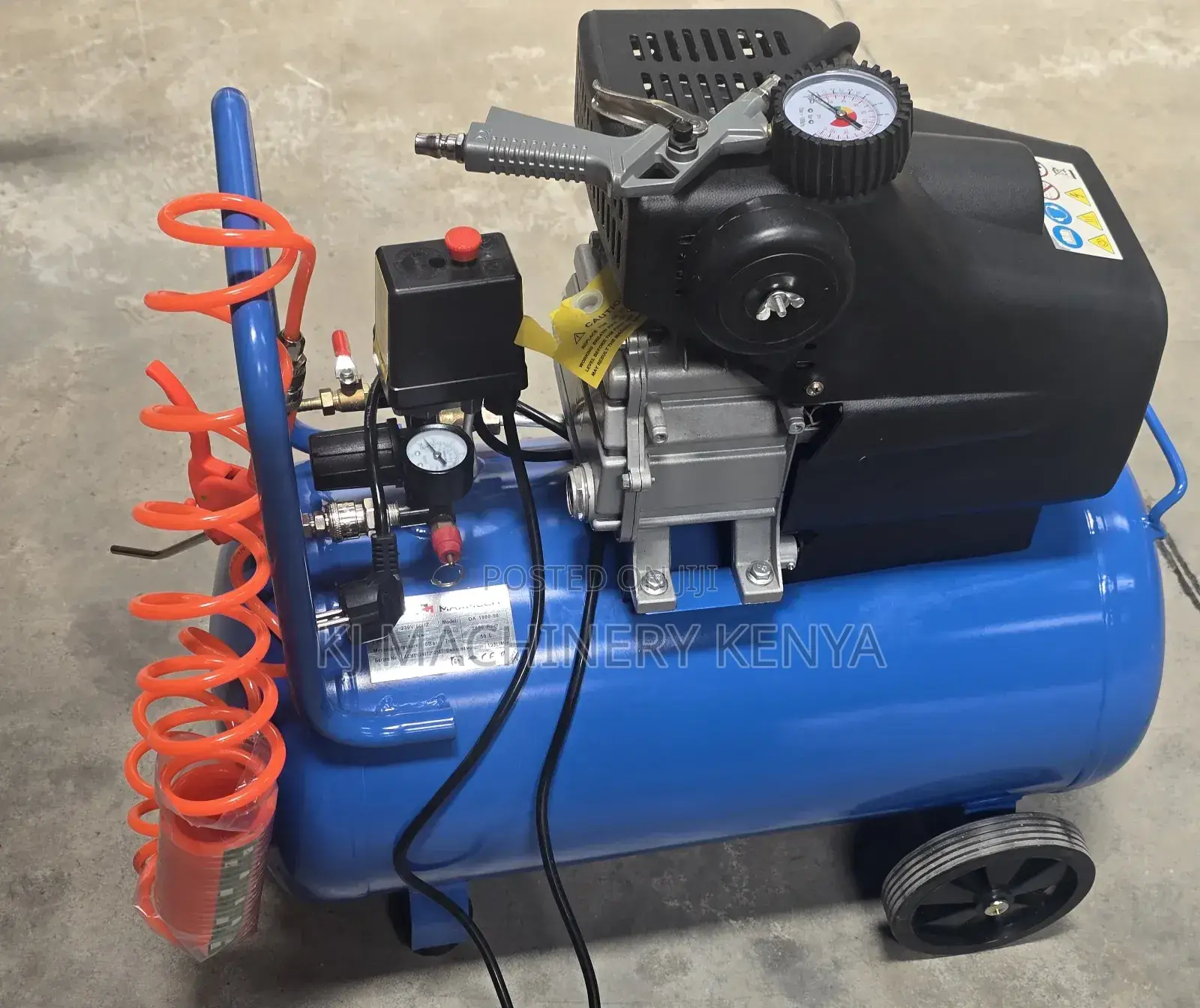 Air Compressor, 50litres, Electric Powered,
