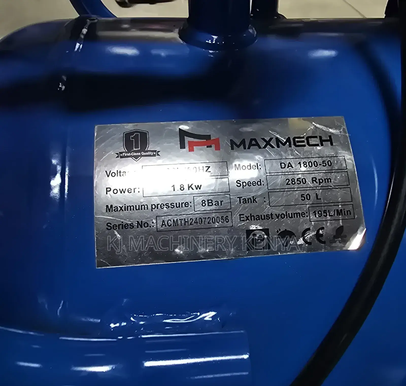 Air Compressor, 50litres, Electric Powered,