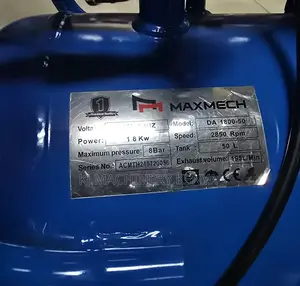 Air Compressor, 50litres, Electric Powered,