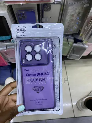 Coberta Cover for Tecno Camon 30 5g Purple Clear Transparent