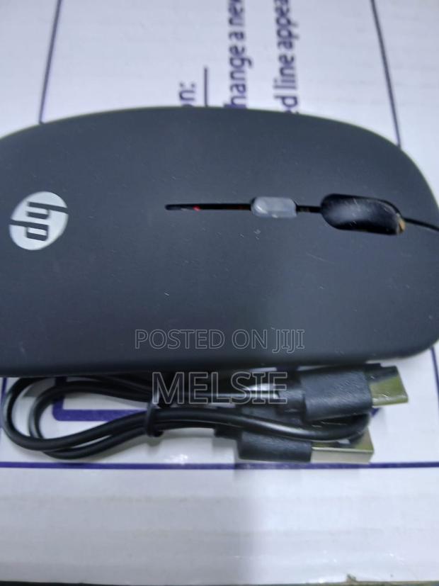 Black Hp Wireless Mouse W10 Bluetooth - main view