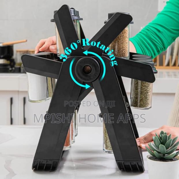 Rotating Spice Rack Organizer - thumbnail 4
