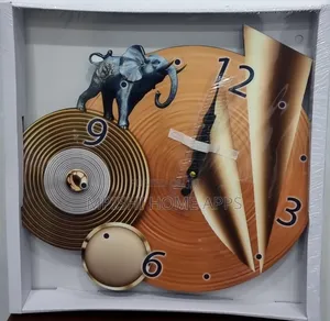 Elegant Style Wall Mounted Decor Wall Clock