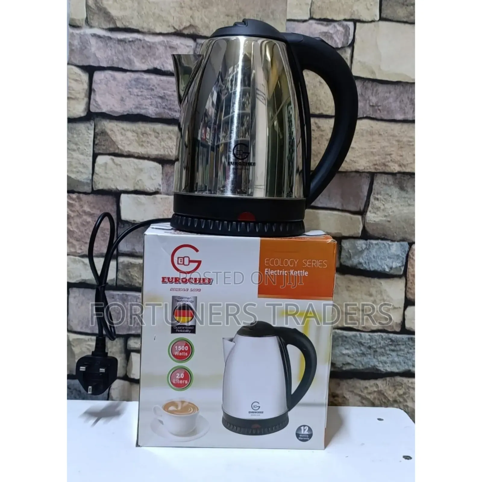 Kettle 2litres Electric,Eurochef
