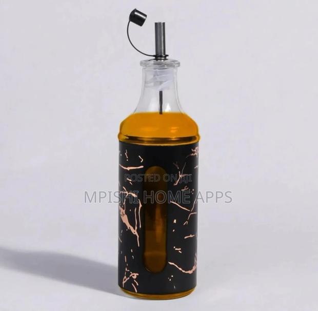 350ml Glass Oil Dispenser With Marble Design - thumbnail 4