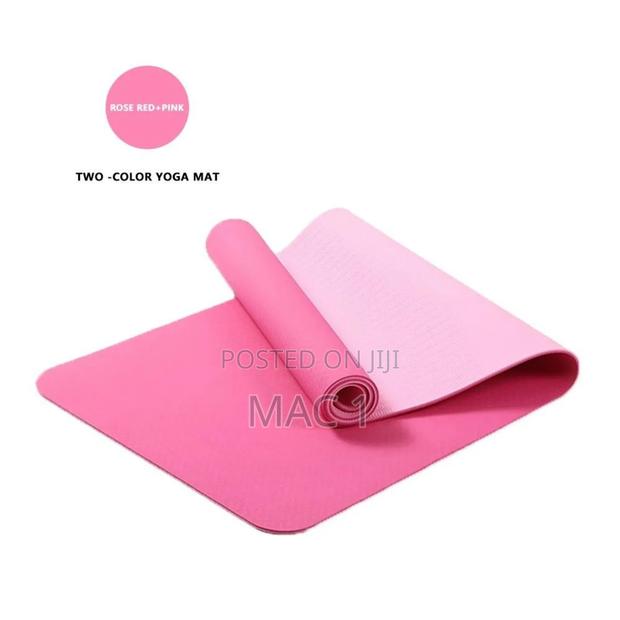 Yoga Mats Double Sided Large Mats Gym Exercise - thumbnail 2