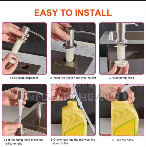 Kitchen Sink Soap Dispenser Pump - thumbnail 3